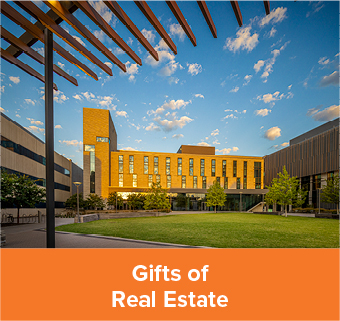 A campus building. Gifts of Real Estate Rollover